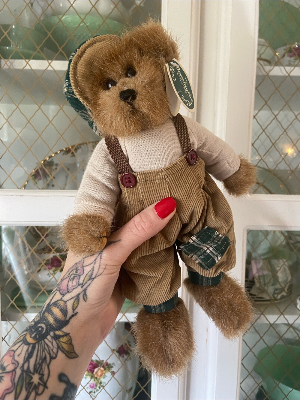 90s Bearington Bear โCodyโ Page Boy Teddy Decorative Soft Figurine Dolls Vintage